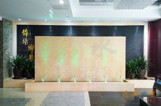 北京丰台区酒店室内水幕墙